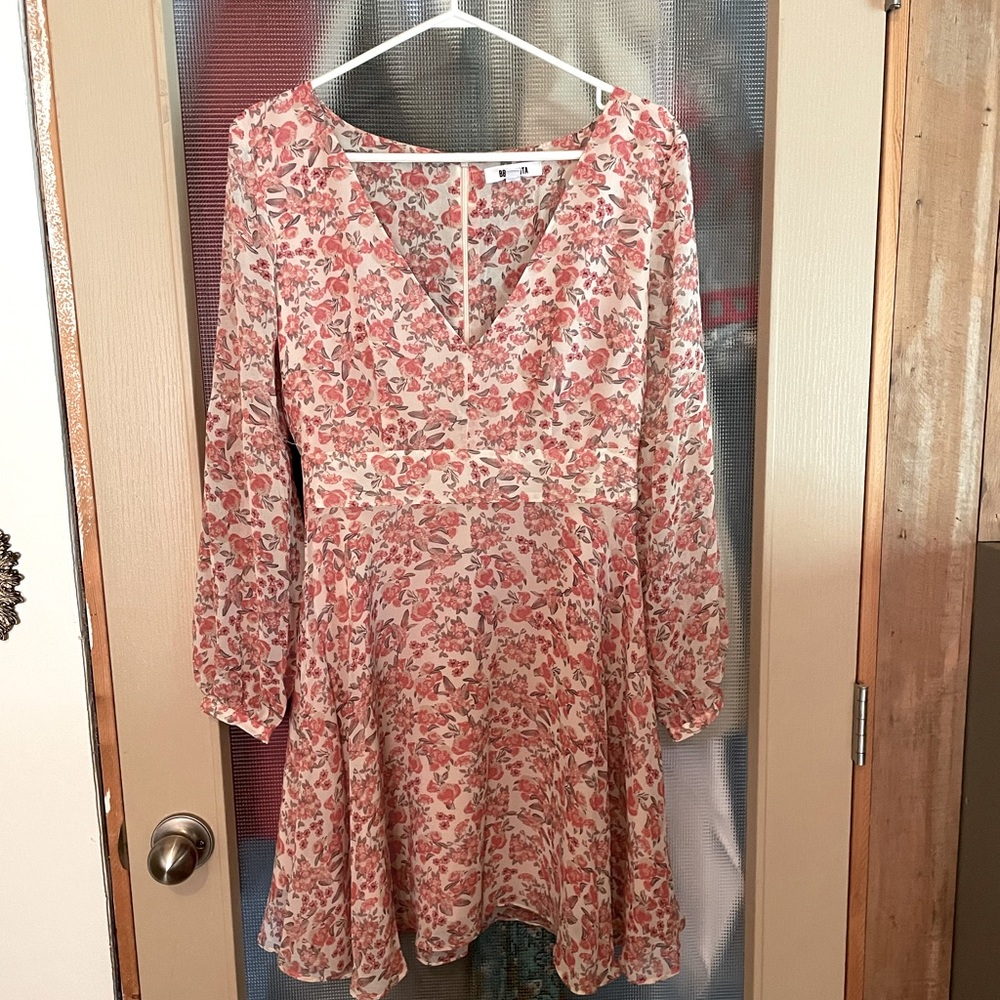 BB Dakota floral mini dress